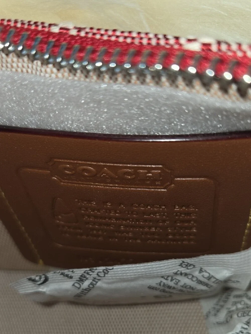 Coach Originals Signature Jacquard Swinger 20 Shoulder Bag